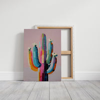 Rainbow Saguaro Tells Desert Tales