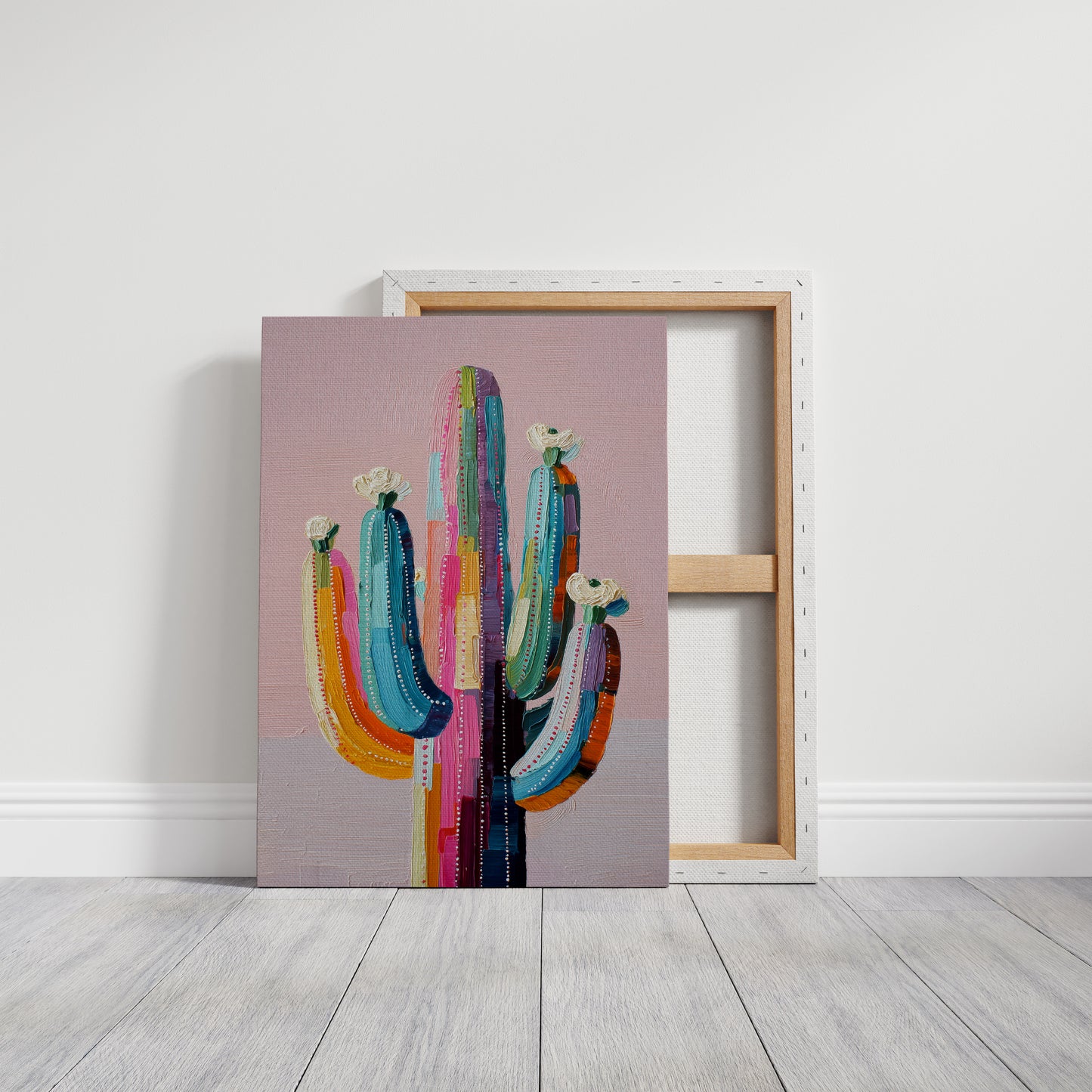 Rainbow Saguaro Tells Desert Tales