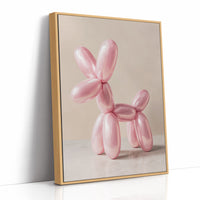 Pink Balloon Pup, Frozen Shine