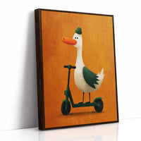 Goose on Wheels