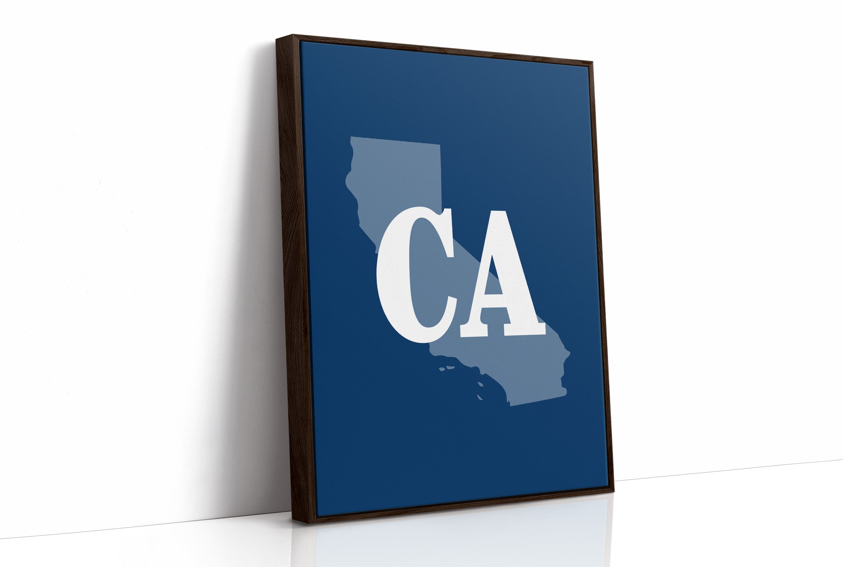 California CA State Silhouette
