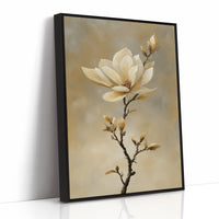 Magnolia Petals Dance In Morning Light