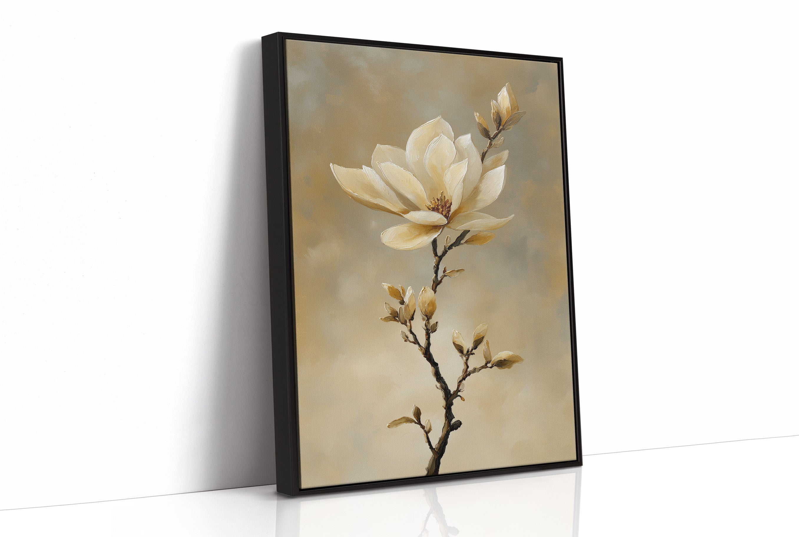 Magnolia Petals Dance In Morning Light