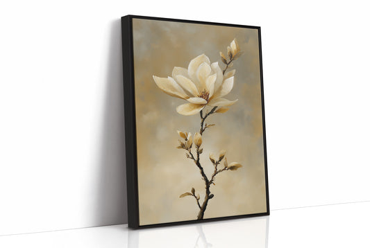 Magnolia Petals Dance In Morning Light