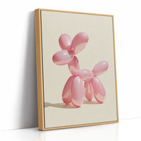 Balloon Pup, Etched in Pink