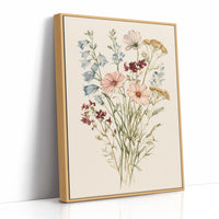 Wildflower Bouquet In Watercolor