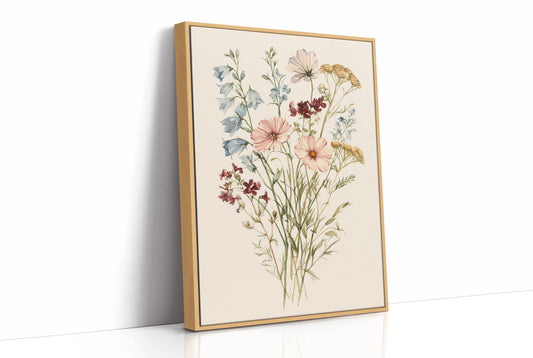 Wildflower Bouquet In Watercolor