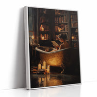 Candlelit Chapters Between Copper Walls