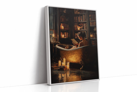 Candlelit Chapters Between Copper Walls