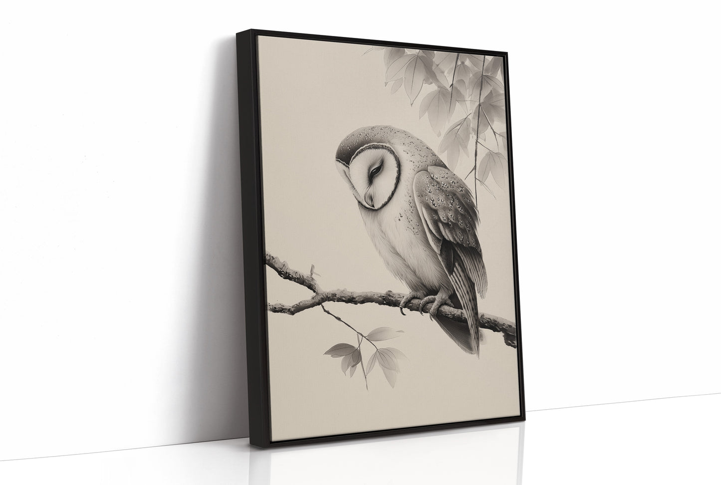 Twilight Perch In Gentle Gray