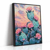 Sunset Blooms Among the Thorns