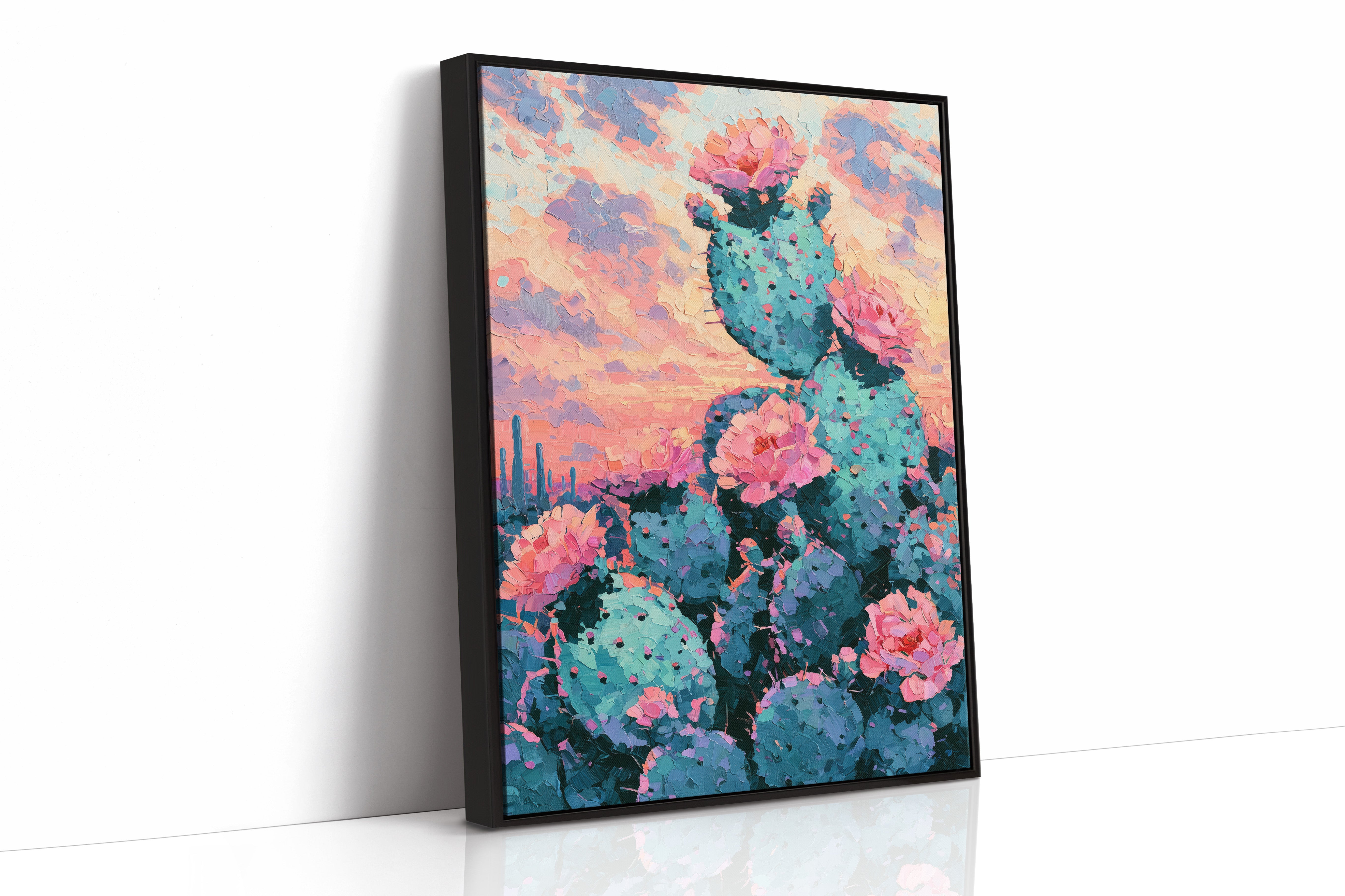 Sunset Blooms Among the Thorns