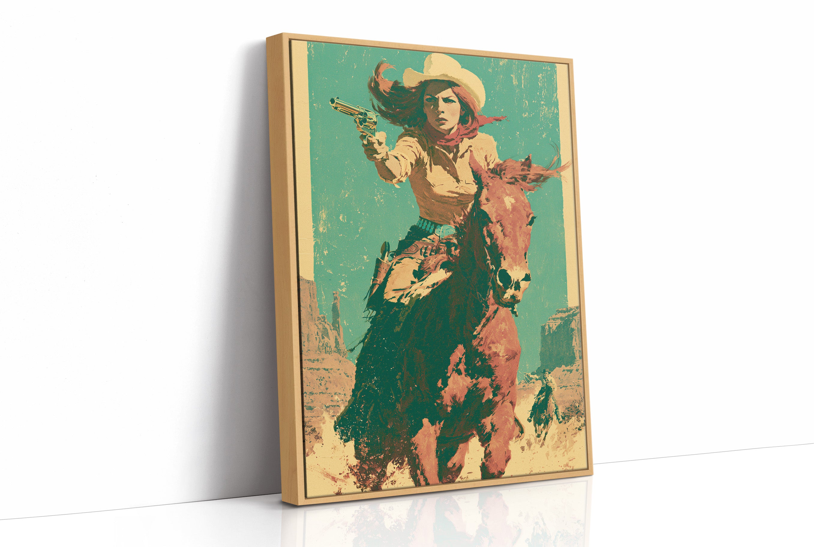 Dust and Grit: The Cowgirl's Charge