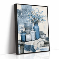 Farmhouse Jars and Wildflower Blues