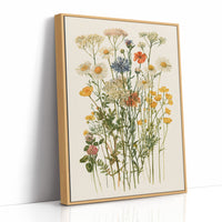 Meadow Row In Watercolor