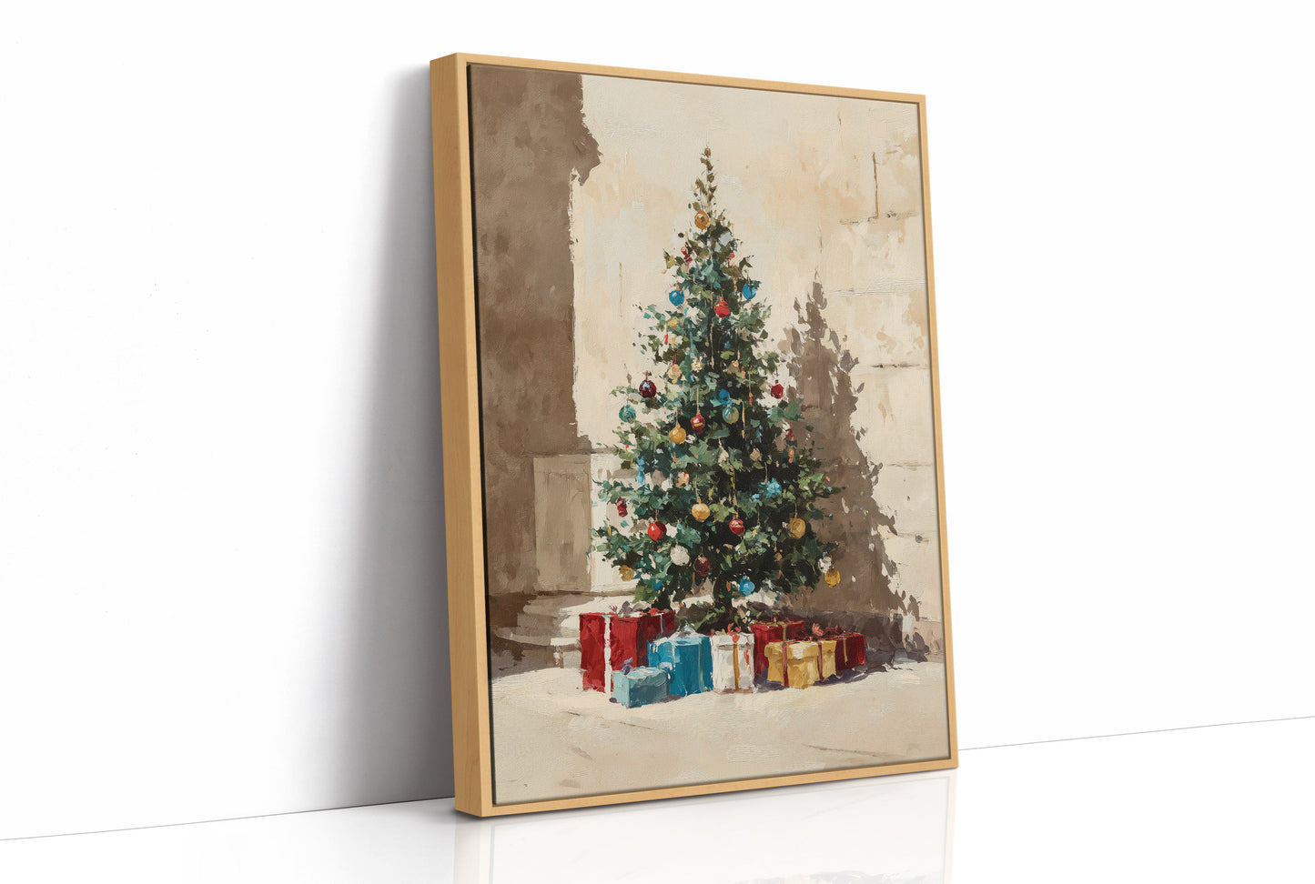 Presents in the Courtyard Light