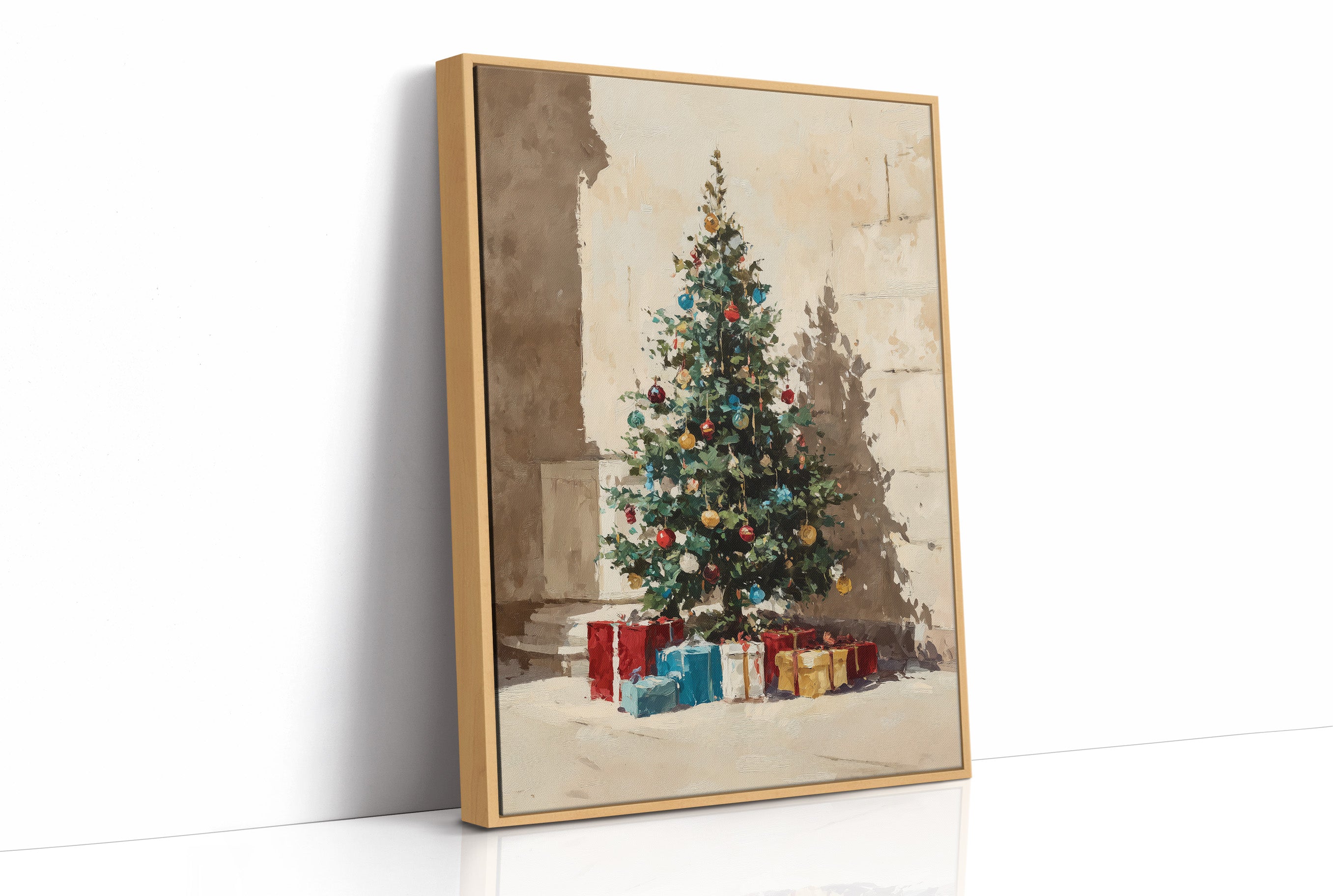 Presents in the Courtyard Light