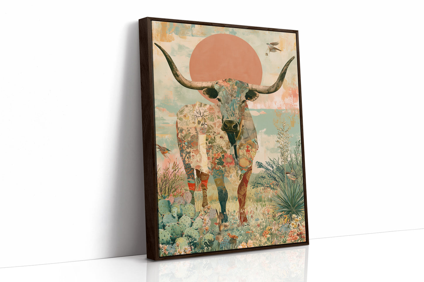 Longhorn in Full Bloom