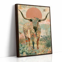 Longhorn in Full Bloom
