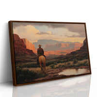 Red Rock Tales At Sunset