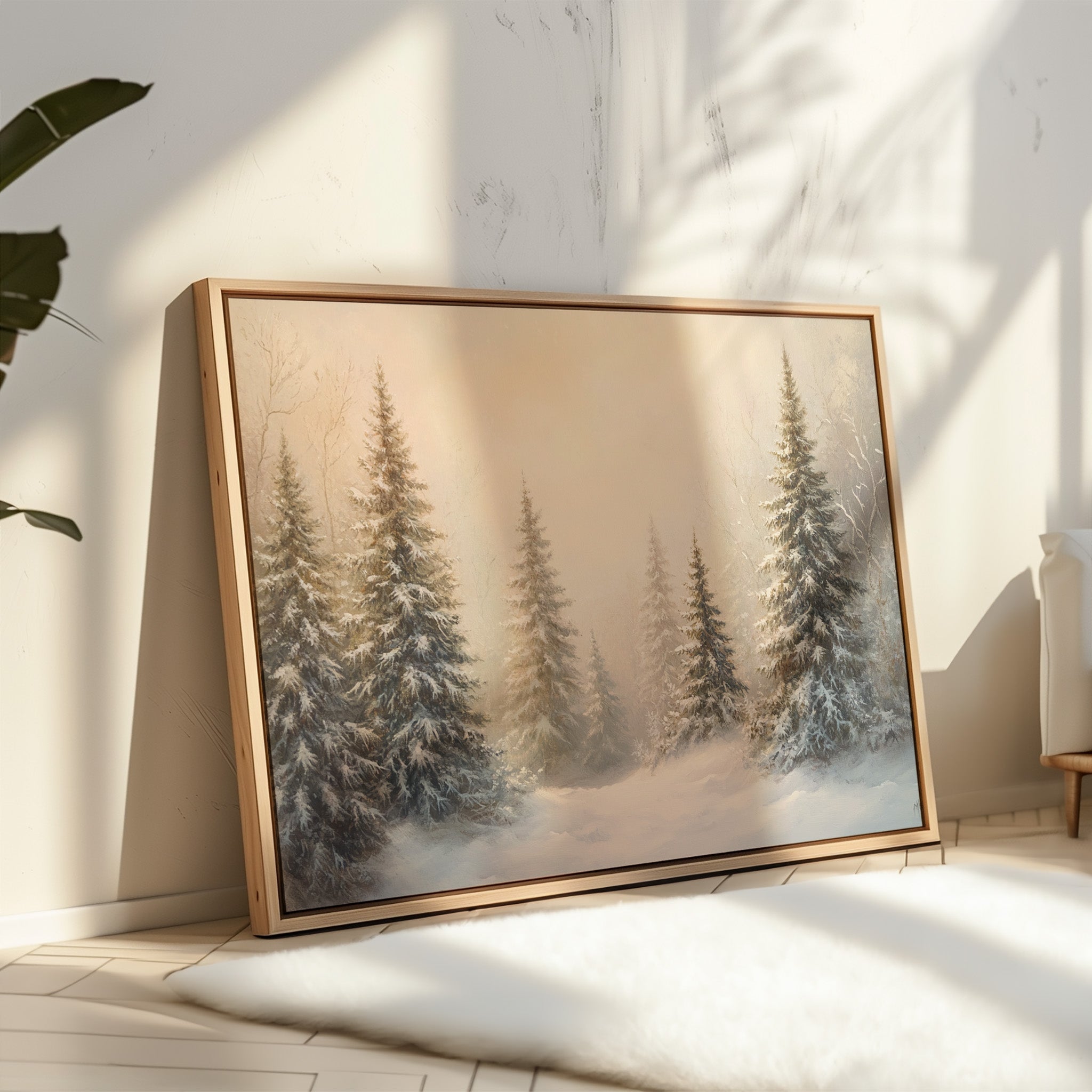 Silent Snow Wraps Pine Dreams