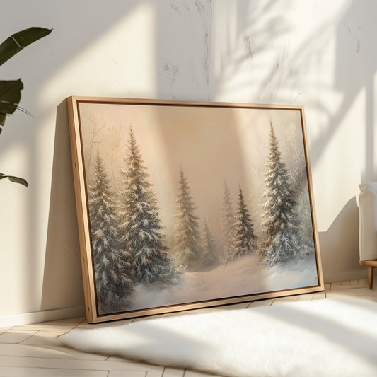 Silent Snow Wraps Pine Dreams