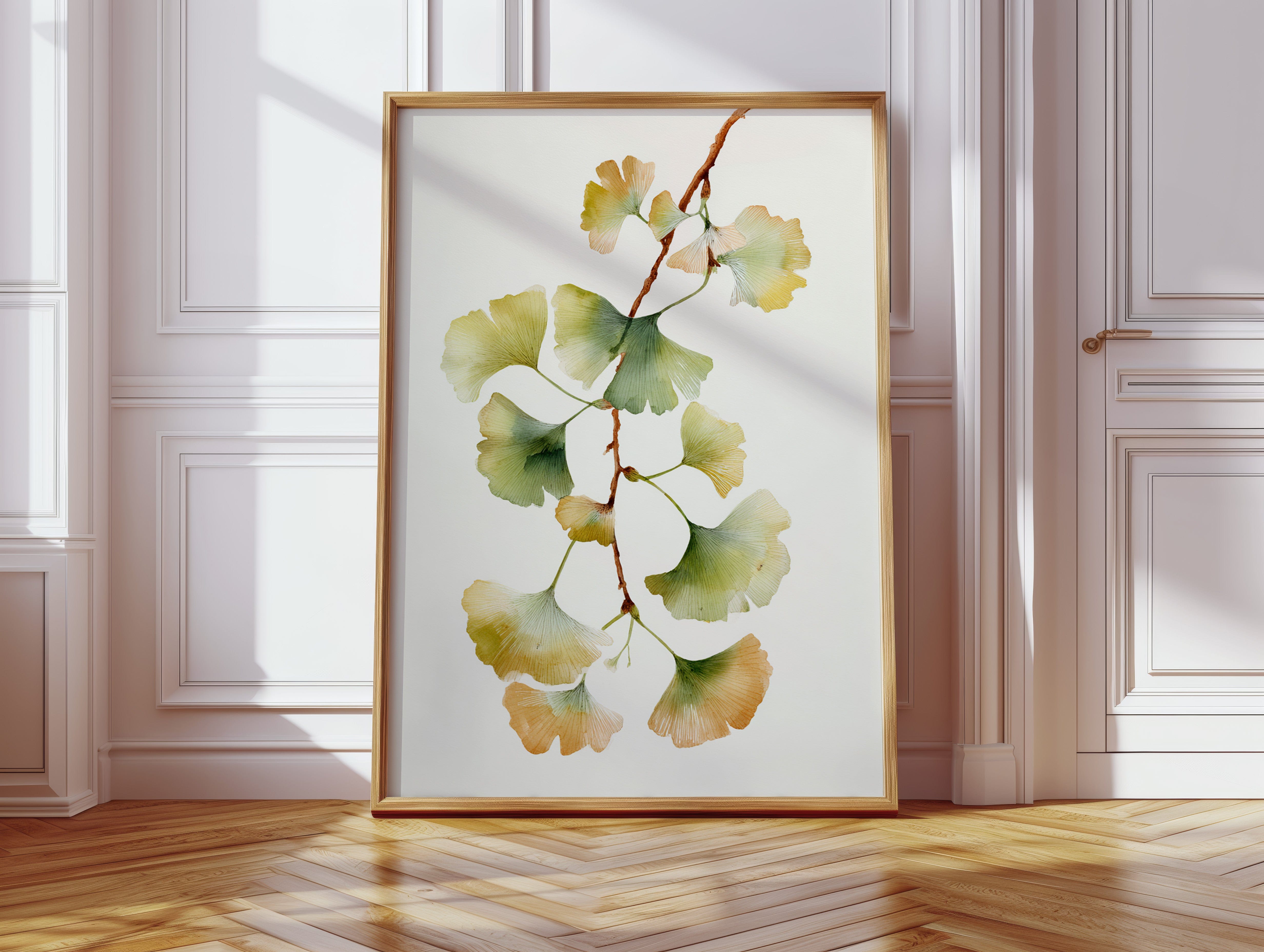 Ginkgo Leaves Write Nature's Poem