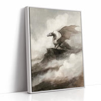 Perched Between Mist And Stone