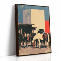 Ranch Hands at the Stable