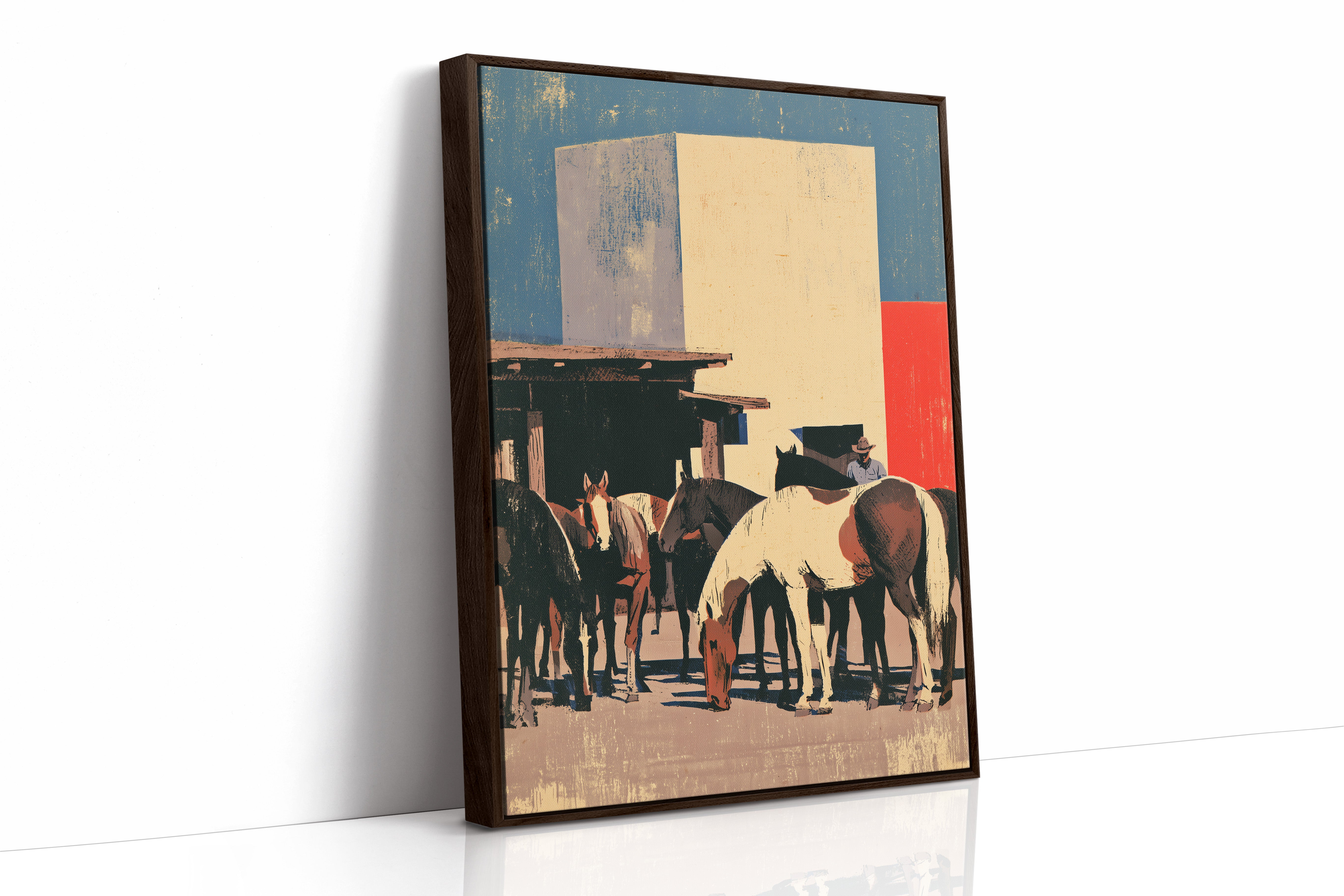 Ranch Hands at the Stable