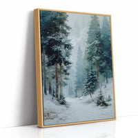 Deep in the Frosted Pines