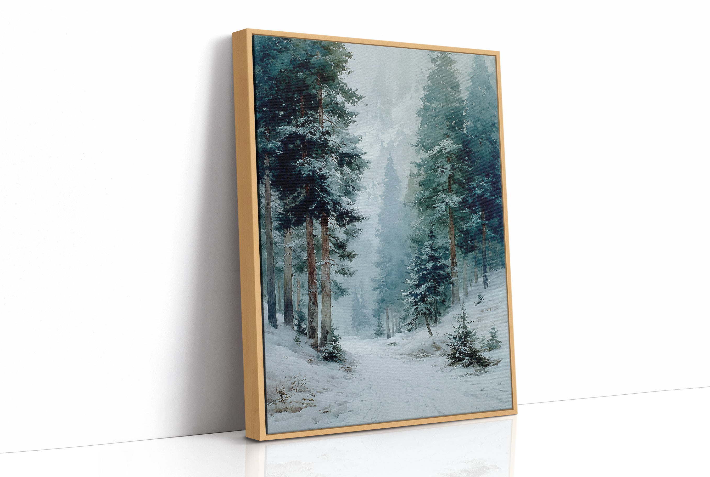 Deep in the Frosted Pines