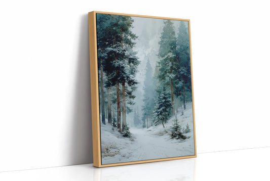 Deep in the Frosted Pines
