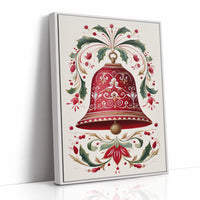 Crimson Bell Sings Winter's Welcome