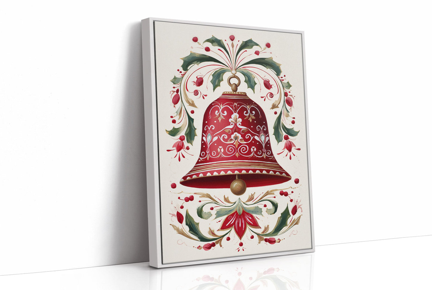 Crimson Bell Sings Winter's Welcome