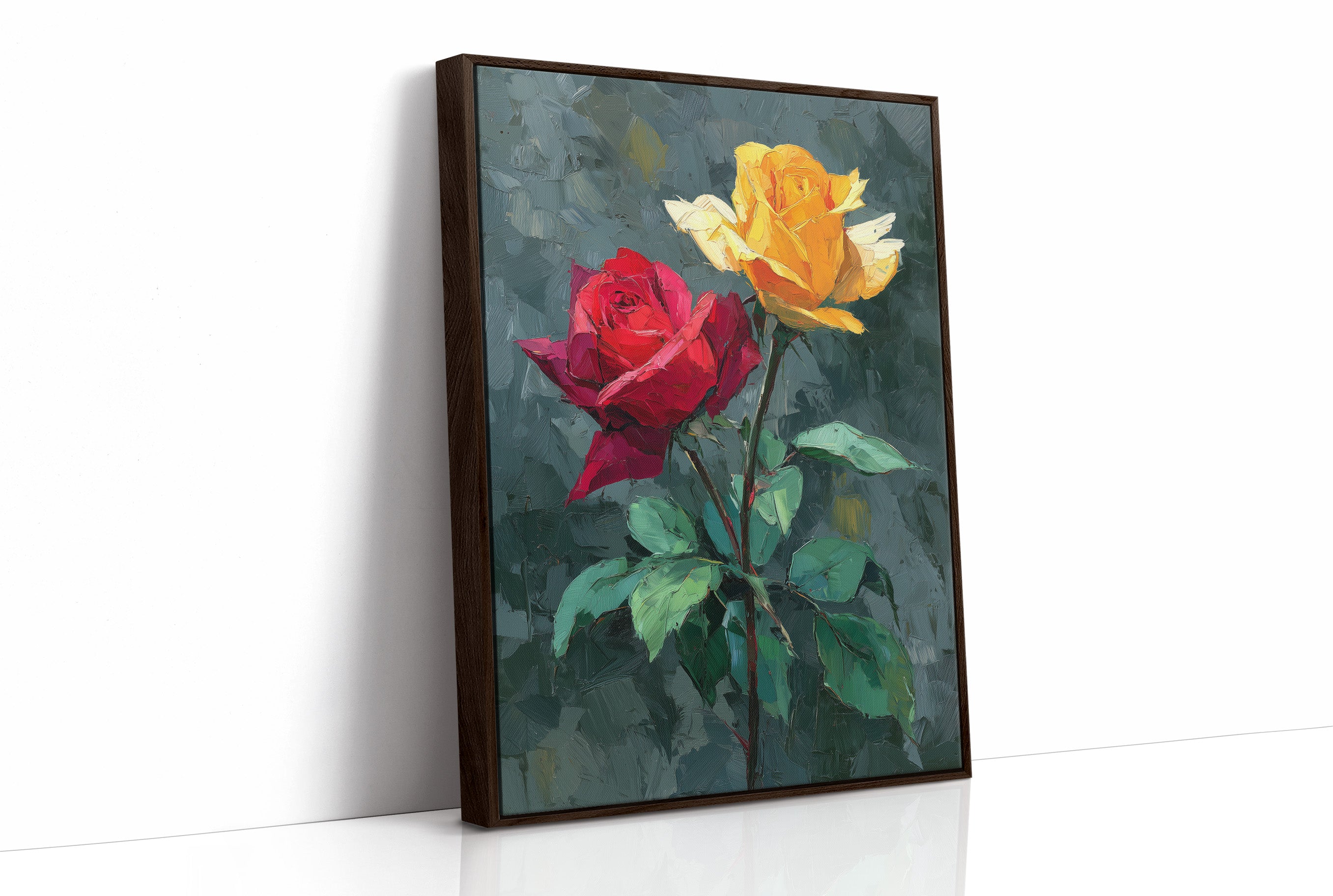Two Roses, Two Different Fires