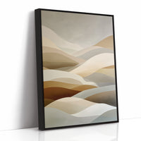 Desert Dunes Dance In Morning Light