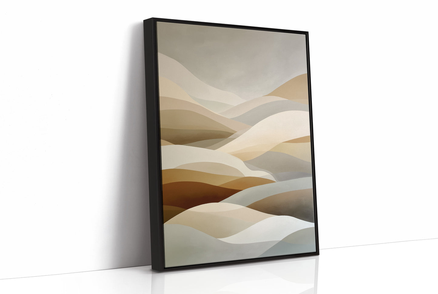 Desert Dunes Dance In Morning Light