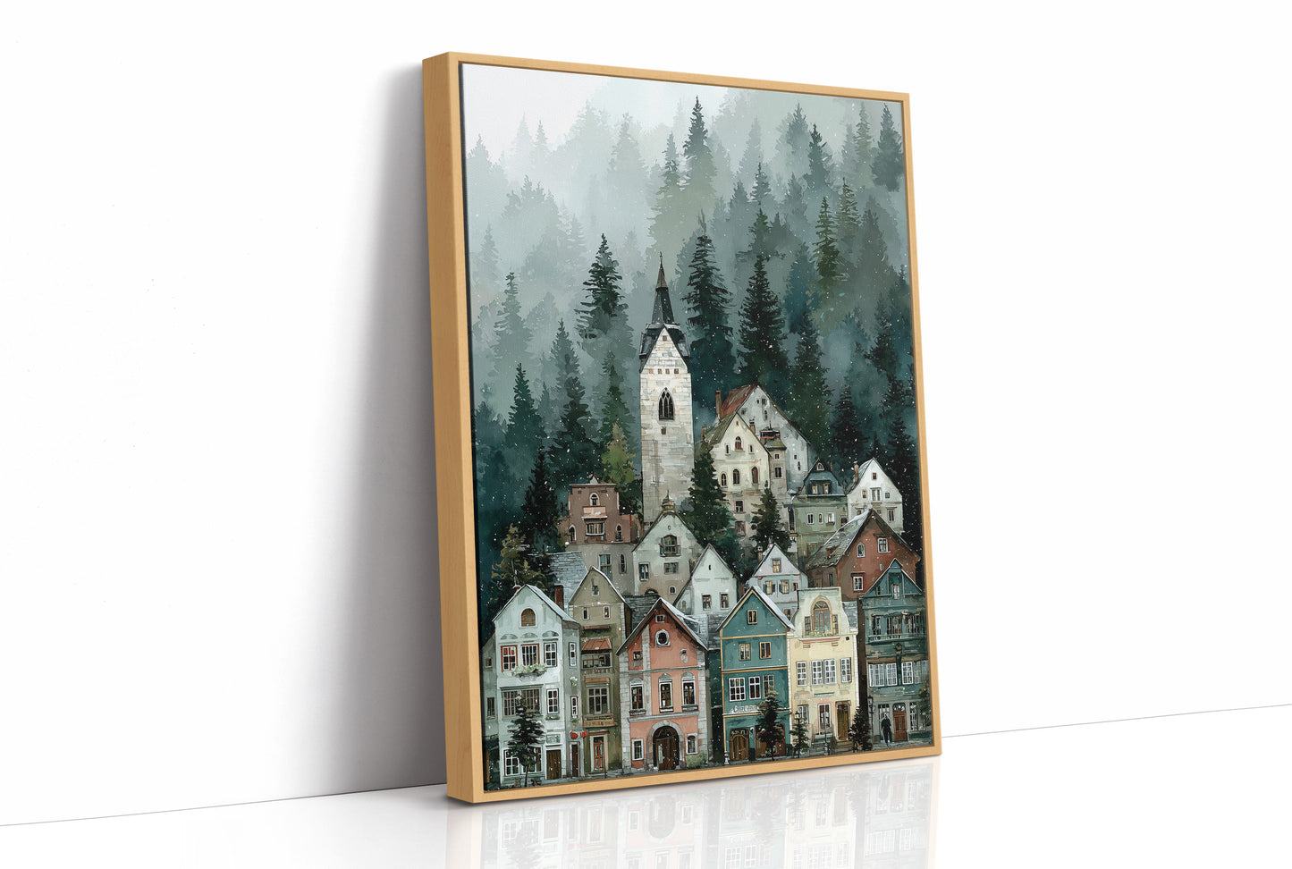 Village Beneath the Pines
