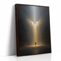 Celestial Radiance Beckons Mortal Witness
