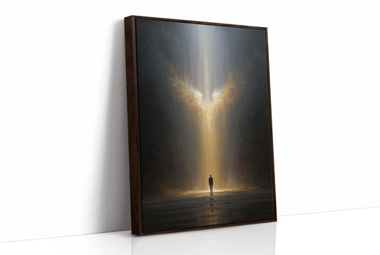 Celestial Radiance Beckons Mortal Witness