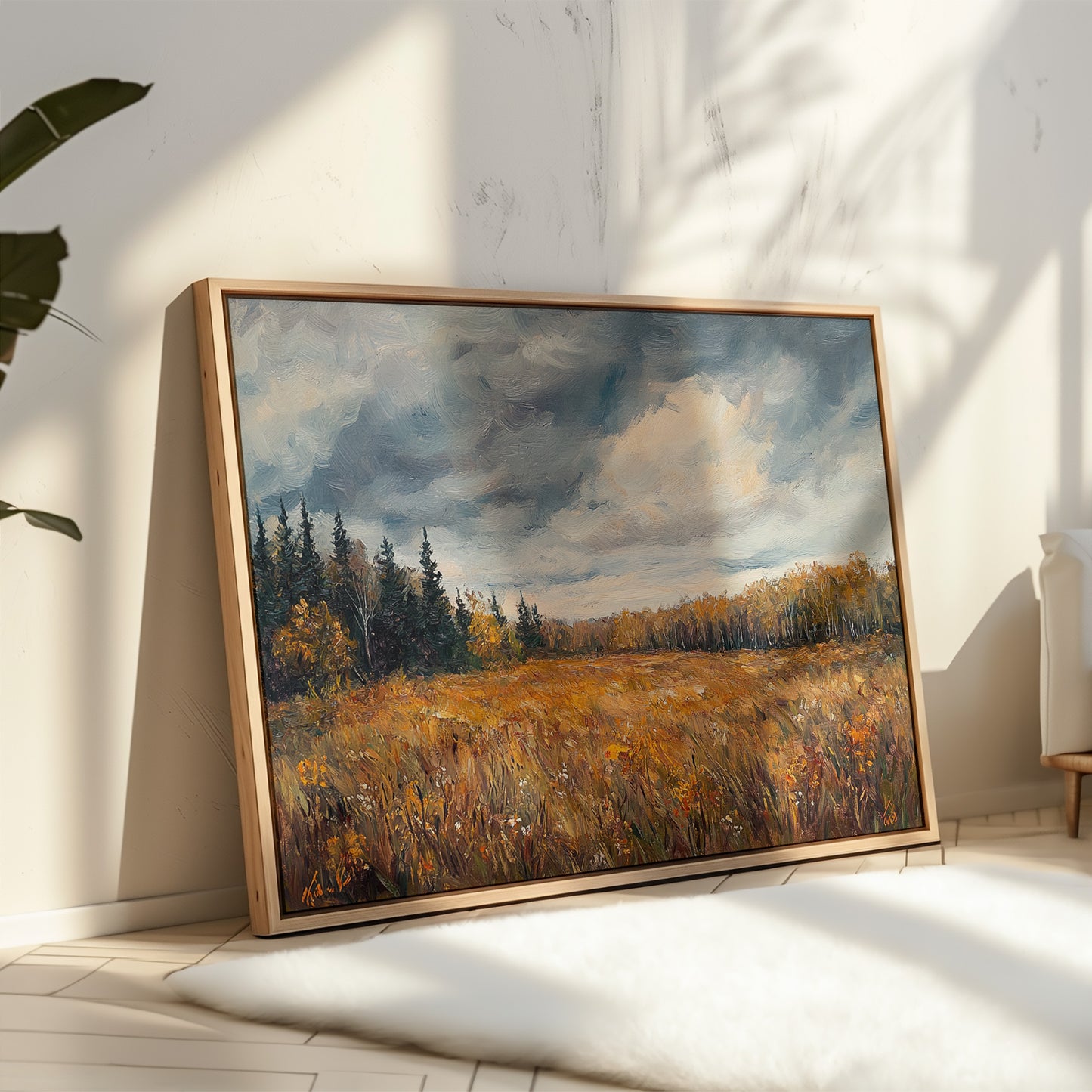 Autumn Prairie Holds Golden Hours