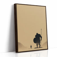 Shadows of Legends Across Desert Sands