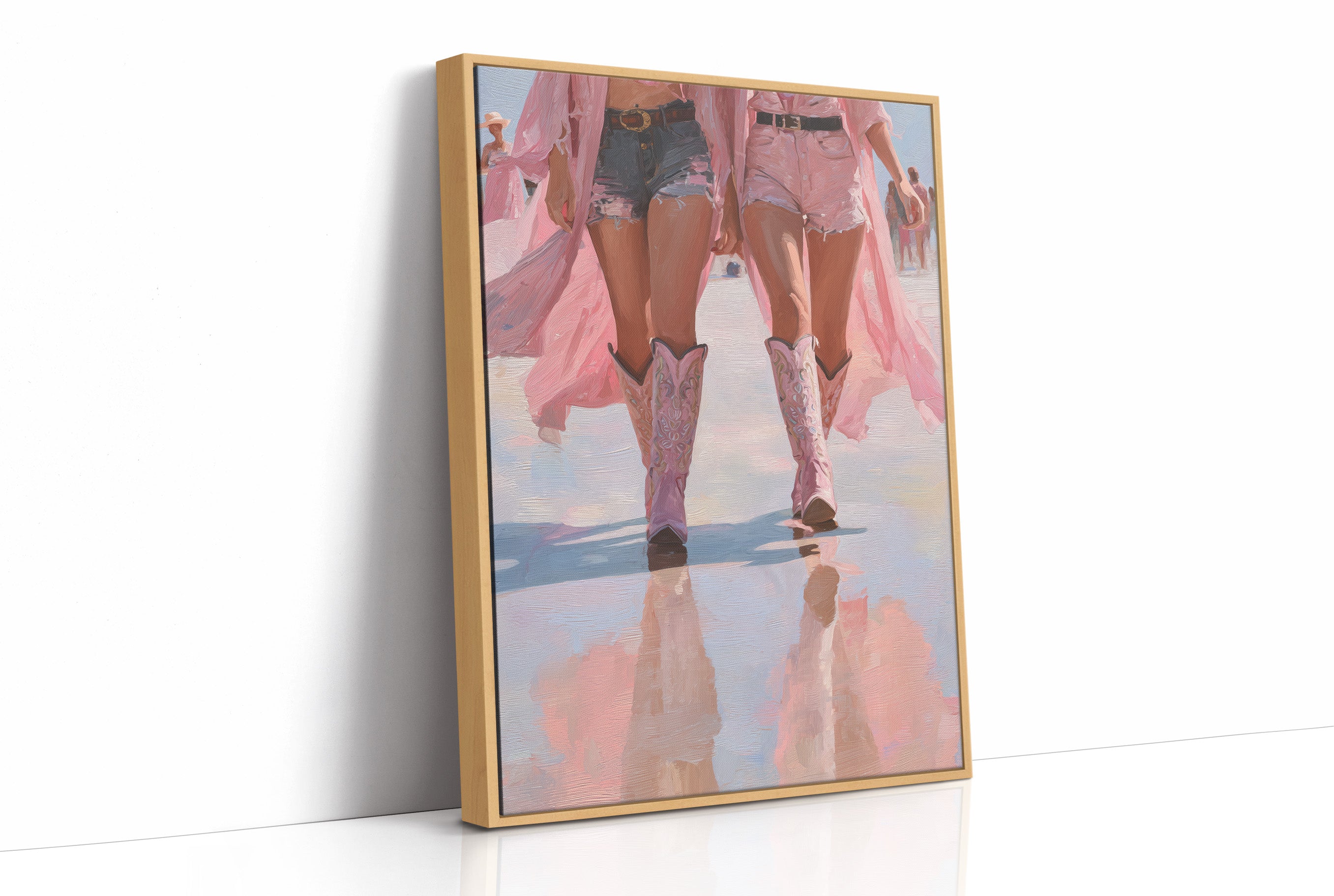 Pink Boots, Painted Horizon