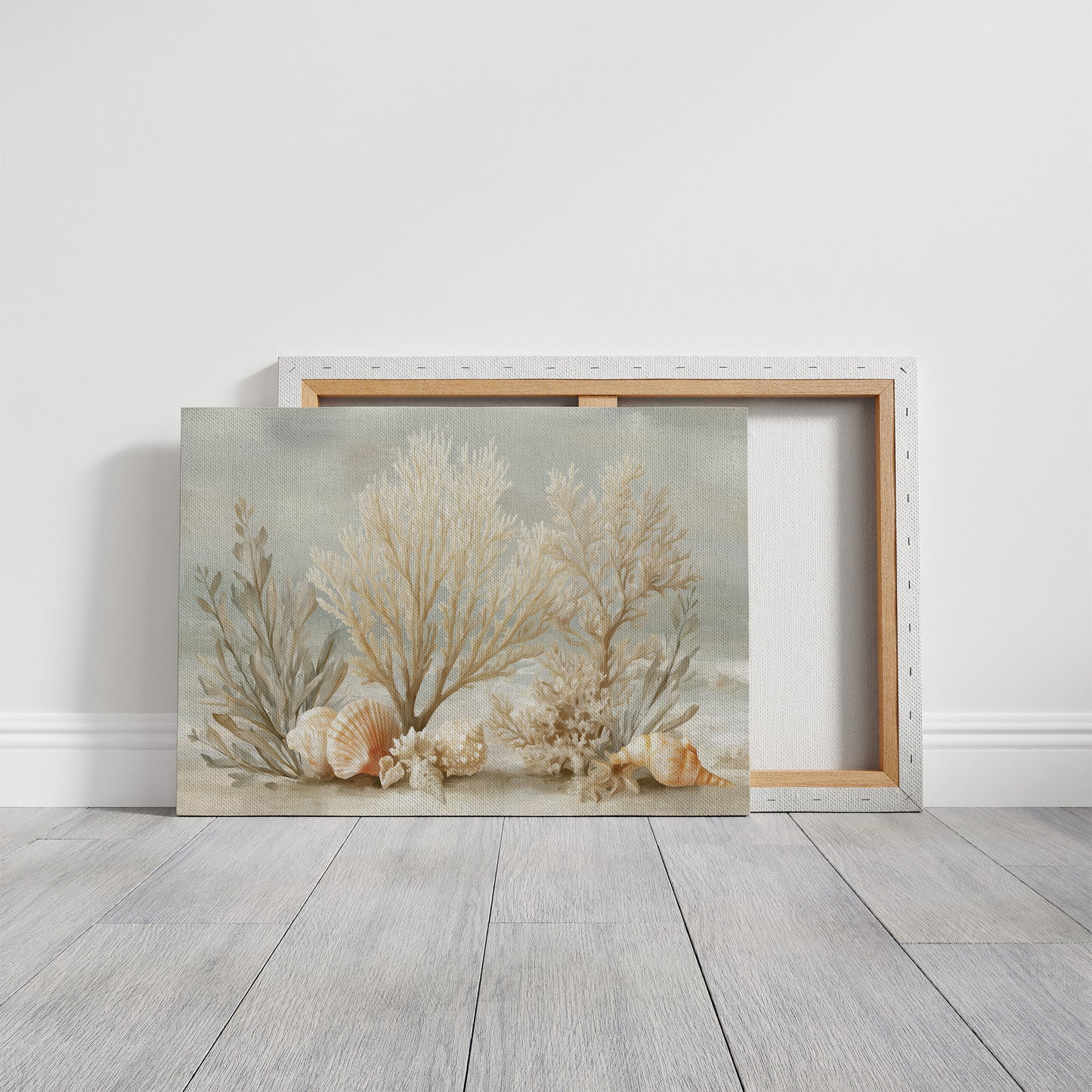 Coral Symphony In Pale Sunlight