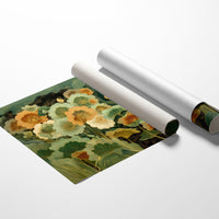 Sunlit Poppies Dance In Jade