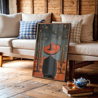 Saguaros Count Stars After Sunset