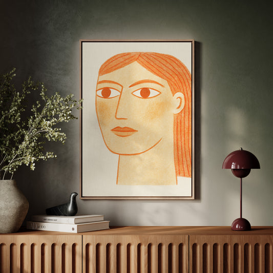 Coral Lines Draw Modern Grace
