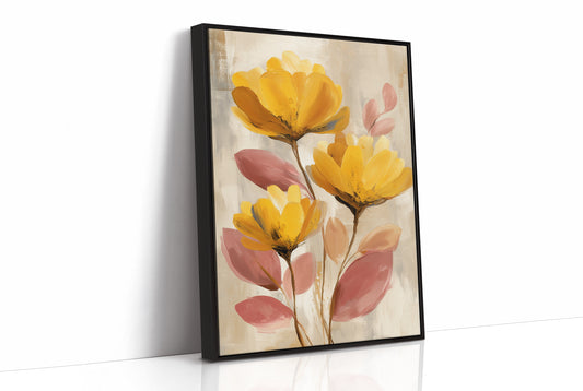 Golden Petals Dance In Morning Light