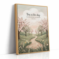 This Is the Day: Spring Scripture Print